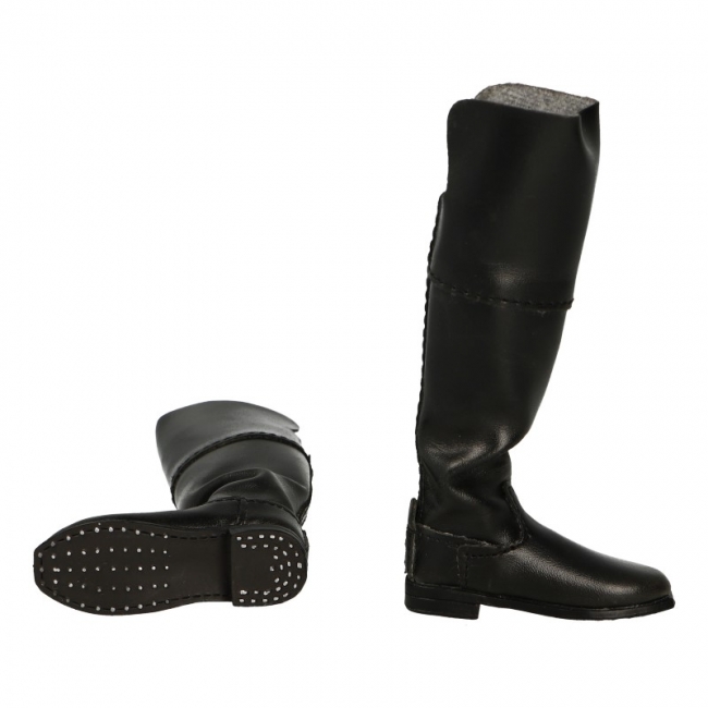  Artikelbild 2 des Artikels “Leather Cavalry Boots (Black) 1:6 “