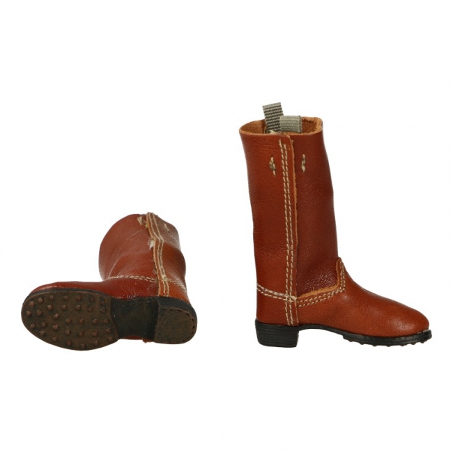  Product image 2 of the product “Leather M1866 Marching Boots (Brown real Leather) 1/6 ”