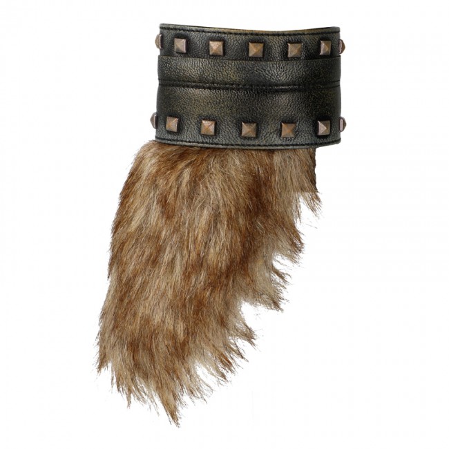  Artikelbild 2 des Artikels “Viking 1:6 Leather Viking Girdle with Fur (Grey) 1/6 “