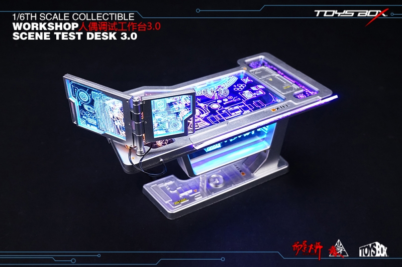  Product image 2 of the product “Workshop Test Desk Scene 3.0 - in 1/6 scale ”