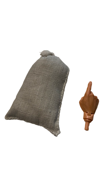  Product image 2 of the product “Leinensack gefüllt, Sandbag, mit Schnur, handmade ”