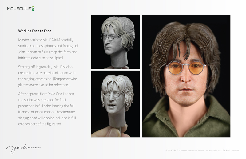  Artikelbild 2 des Artikels “JOHN LENNON IMAGINE SIXTH SCALE Head 1:6 “