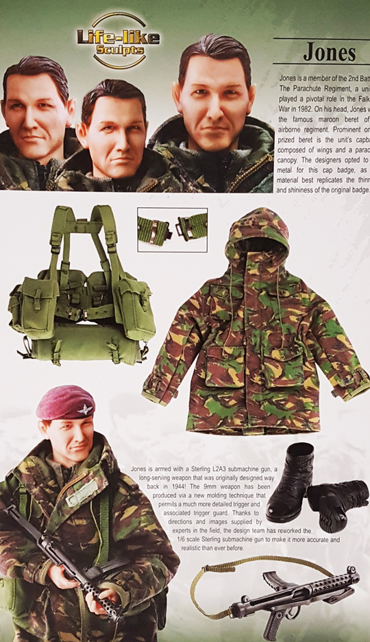  Product image 2 of the product “BRITISH ARMY-Lieutenant Colonel Jones British Airborne ”