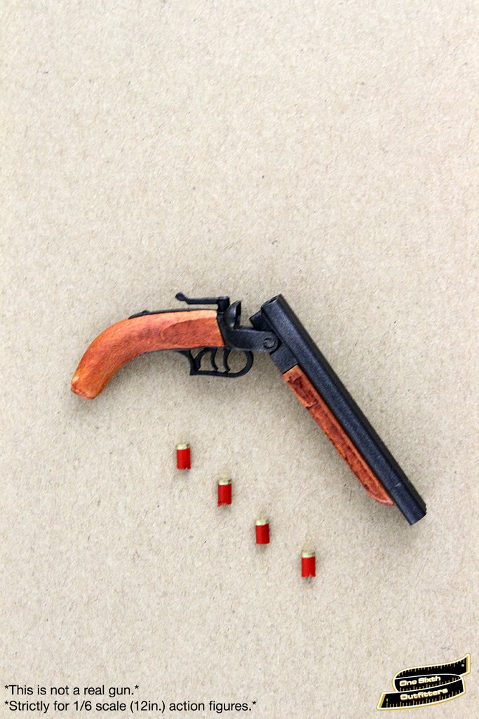  Product image 2 of the product “1/6 Die Cast Triple Barrel Shotgun M1887 (short) ”