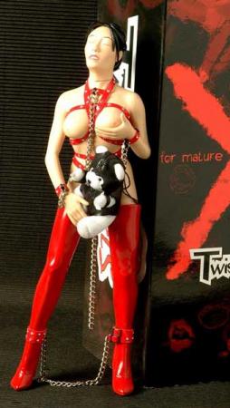  Product image 2 of the product “Mature Female Bondage Figure Red ”