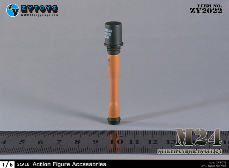  Product image 2 of the product “M24 Stielhandgranate Stick Grenade Set (Olive Drab) 1/6 (6 Stk) ”