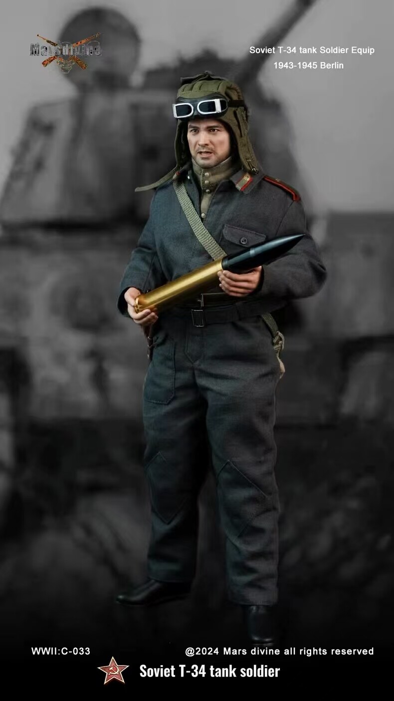  Artikelbild 2 des Artikels “T-34 Tank Soldier Equip Set 1943-1945 1/6 scale “