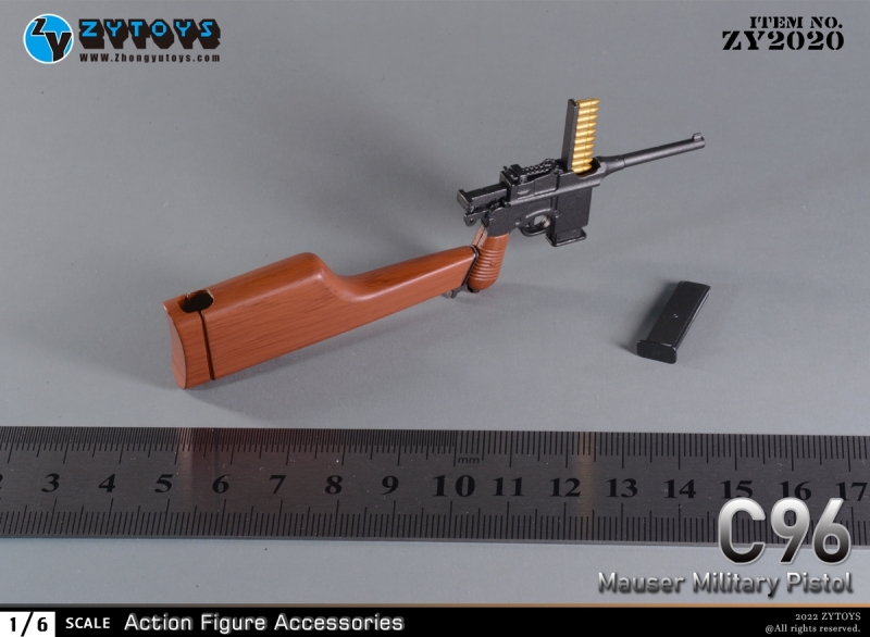  Artikelbild 2 des Artikels “Mauser C96 mit Holster full Set  (Black) “