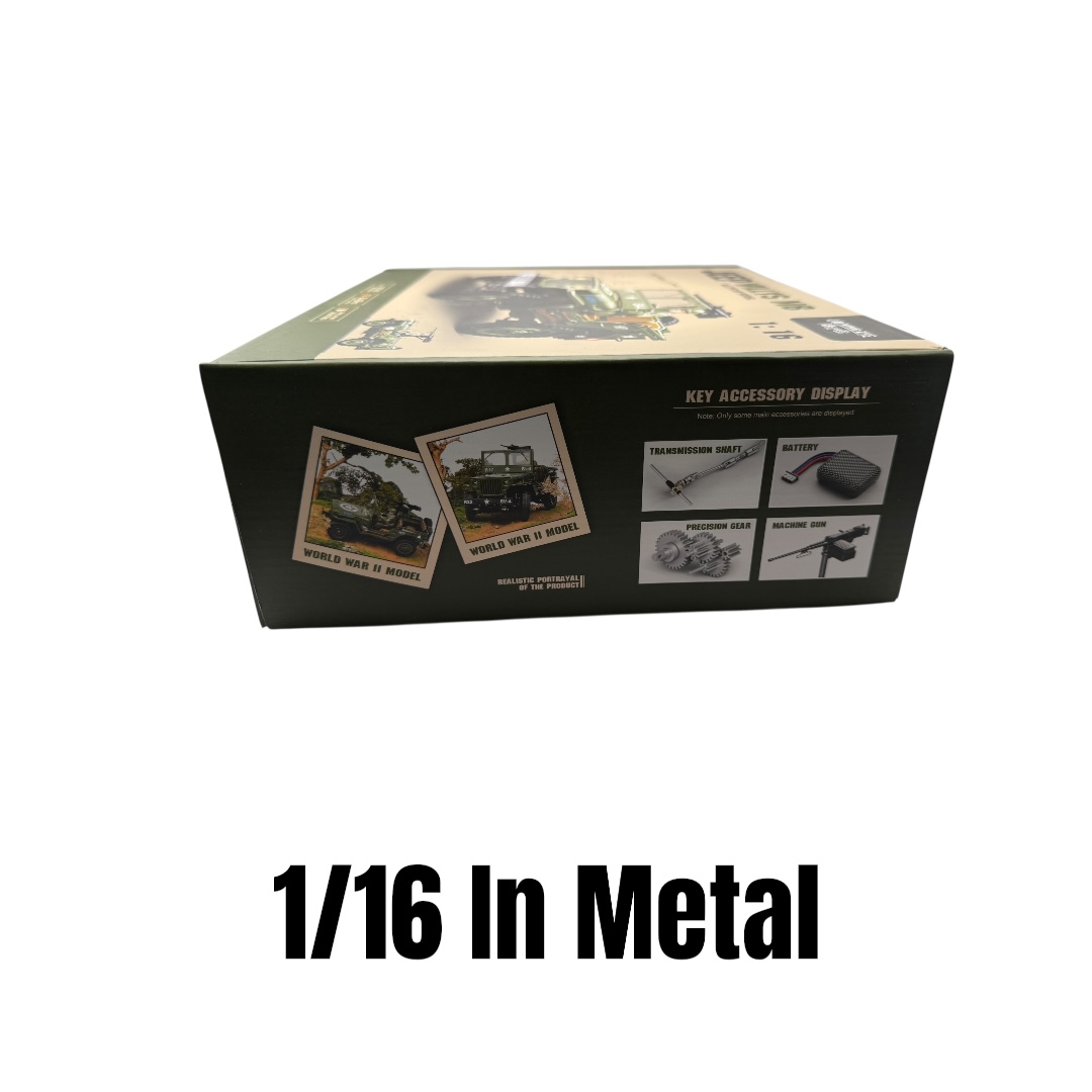  Artikelbild 2 des Artikels “RC Jeep Willys MB  1941 MB -METAL-1:16 “