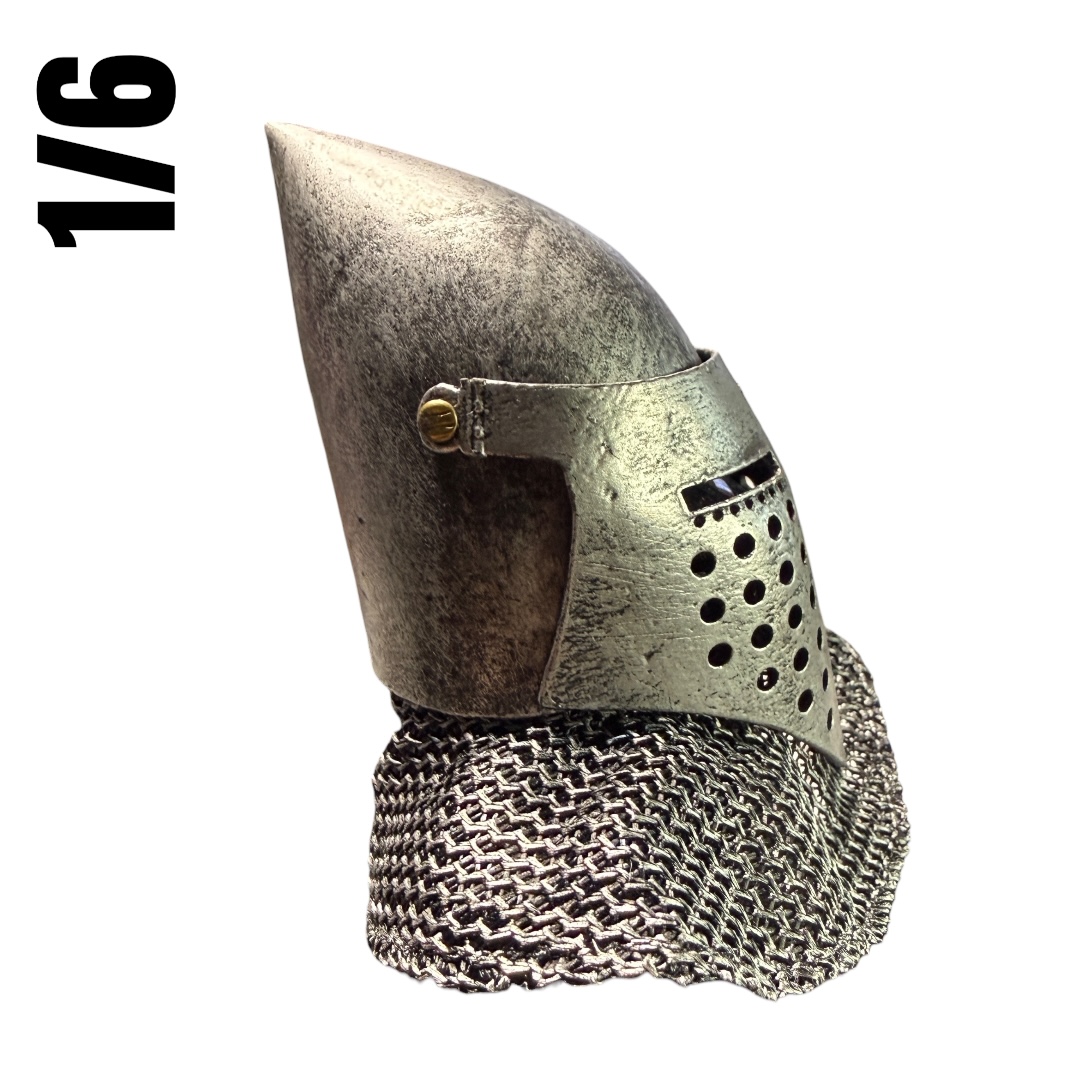  Product image 2 of the product “Fire Phoenix Metal Gold Cross Hospitaller Helmet 1/6 ”