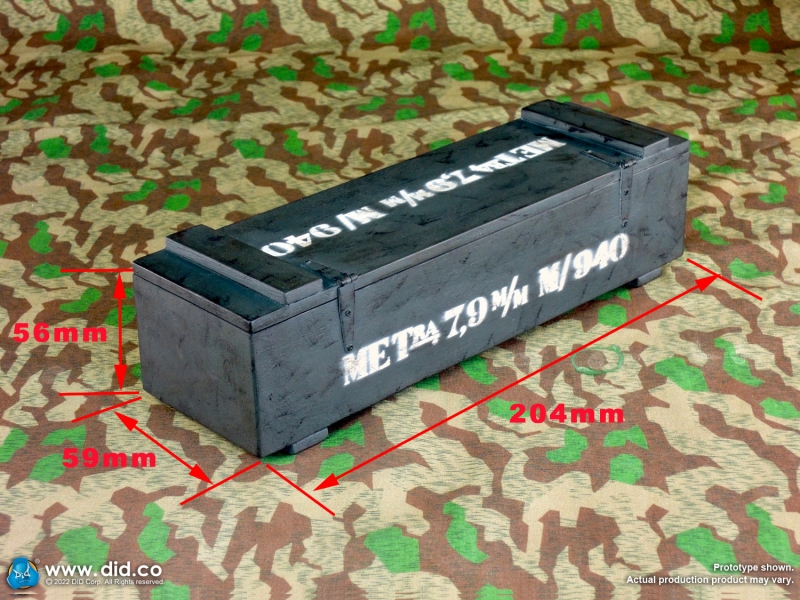 Artikelbild 2 des Artikels “MG 34 Transportkiste mit Zubehör 1/6 “