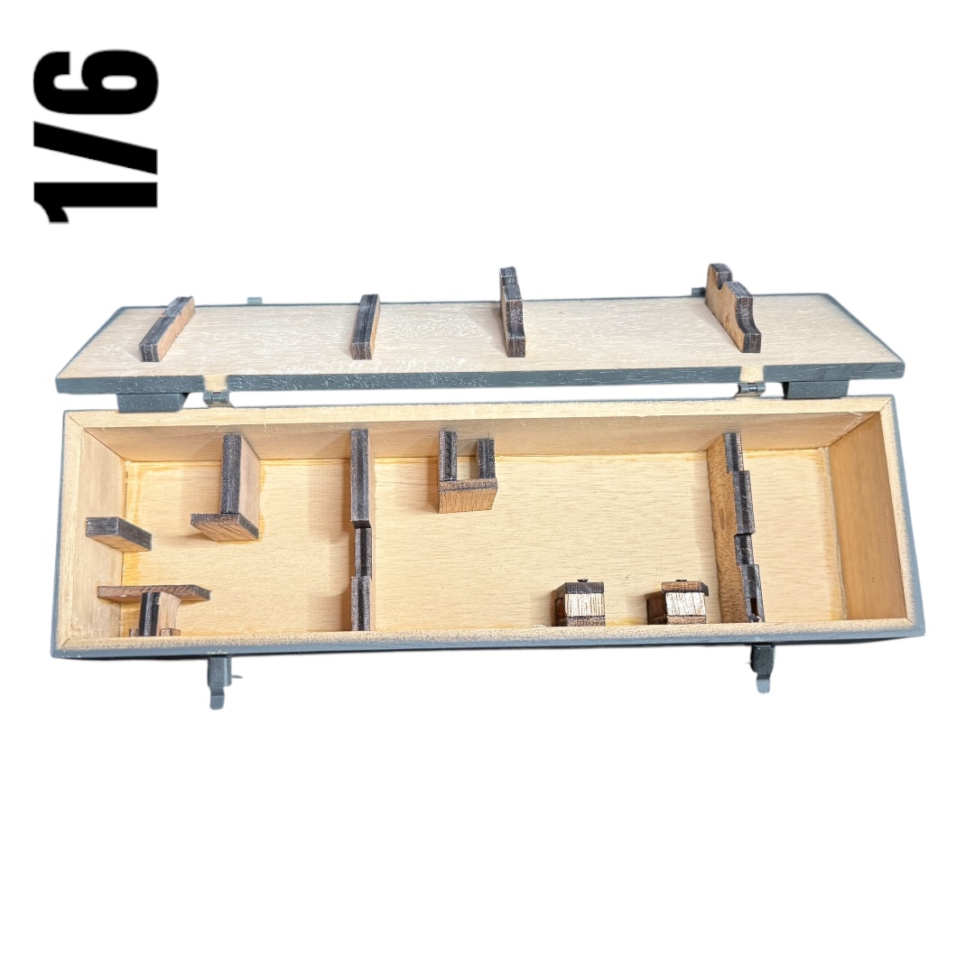  Artikelbild 2 des Artikels “MG 34 Transportkiste aus Holz 1/6 “