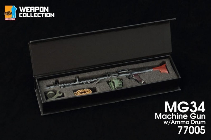  Artikelbild 2 des Artikels “MG34 Machine Gun with Ammo Drum (Grey) “