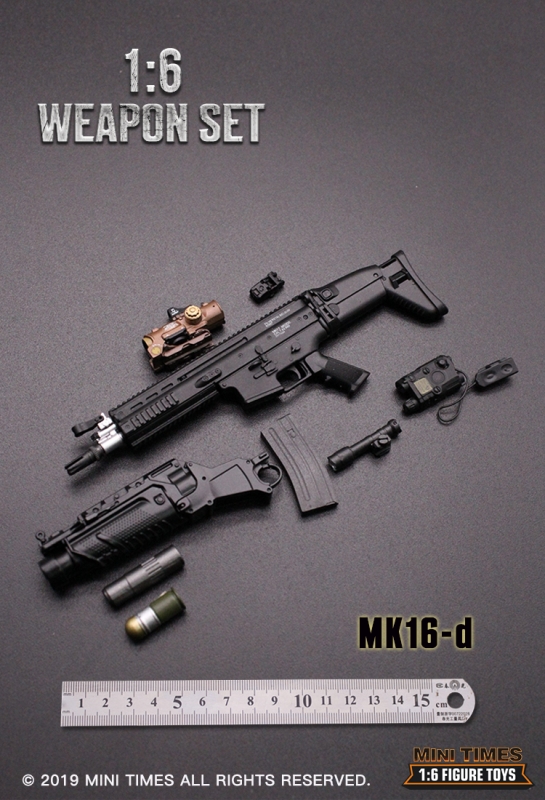 Artikelbild 2 des Artikels “MK16 Assault Rifle (Black) 1/6 “