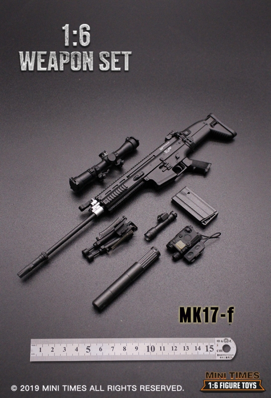  Artikelbild 2 des Artikels “MK17 Assault Rifle (Black) 1/6 “