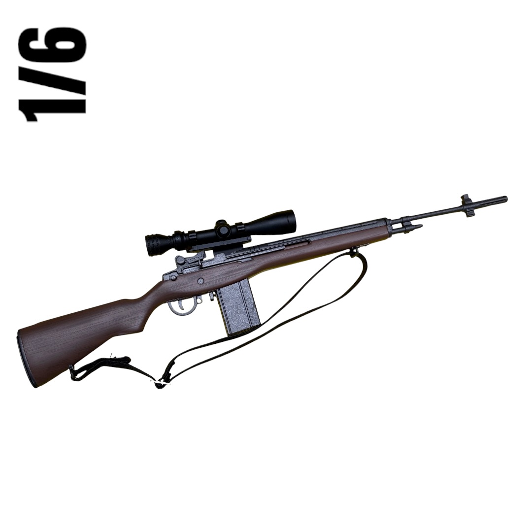  Artikelbild 2 des Artikels “1/6 Scale U.S. M14 / M21 Sniper Rifle with Scope “