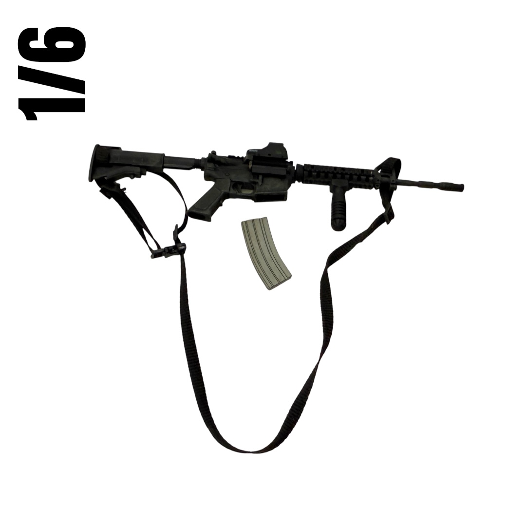  Product image 2 of the product “1:6 M16A2  Carbine Telescopic Stock sight ”