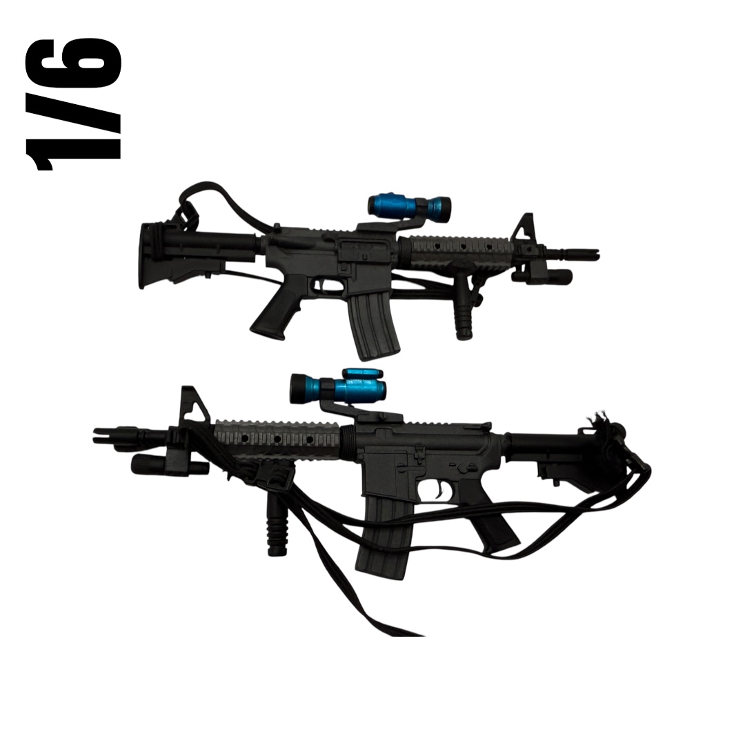  Product image 2 of the product “1:6 M16A2  AR Carbine Telescopic Stock sight ”