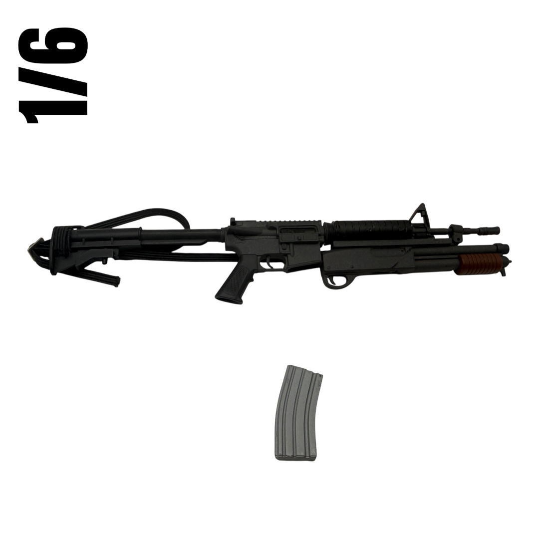  Artikelbild 2 des Artikels “1/6 Scale M16 Assault Rifle with Shotgun Attachment “