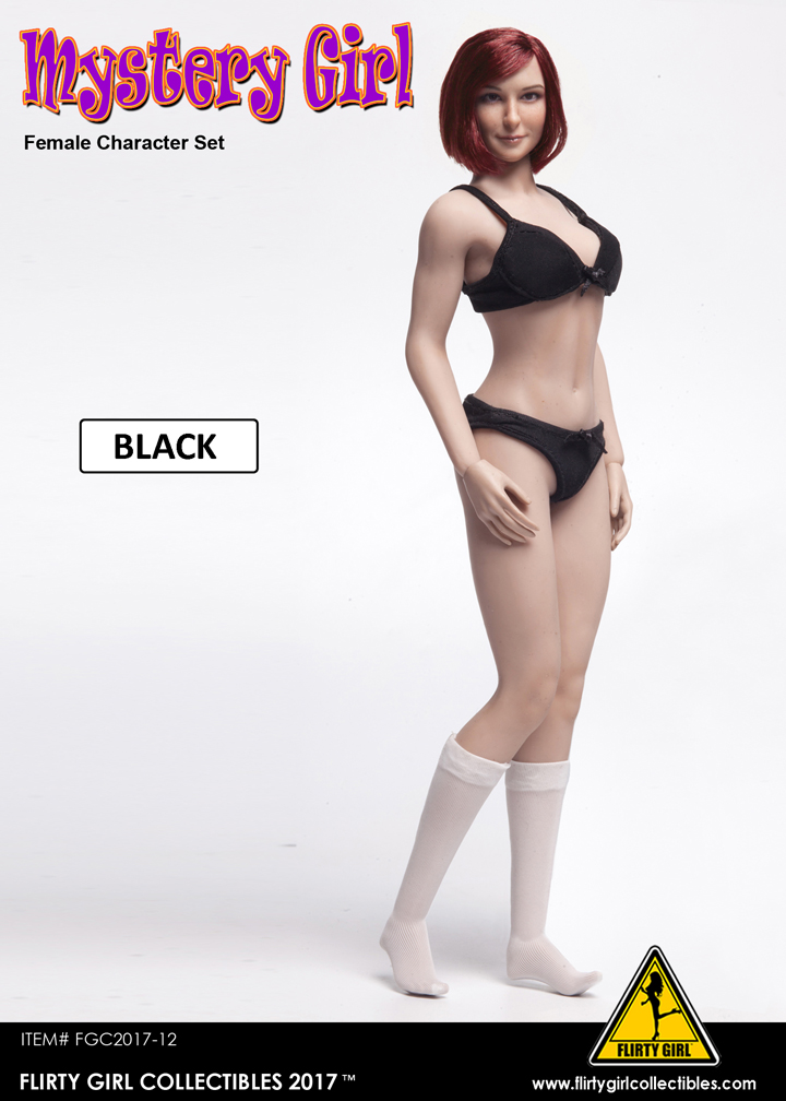  Artikelbild 2 des Artikels “Mystery Girl  Set (Blk) Maßstab 1:6 mit Kopf “