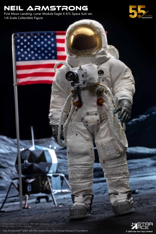  Artikelbild 2 des Artikels “Neil Armstrong - First Moon Landing  Space Suit Version (Suit Version) “