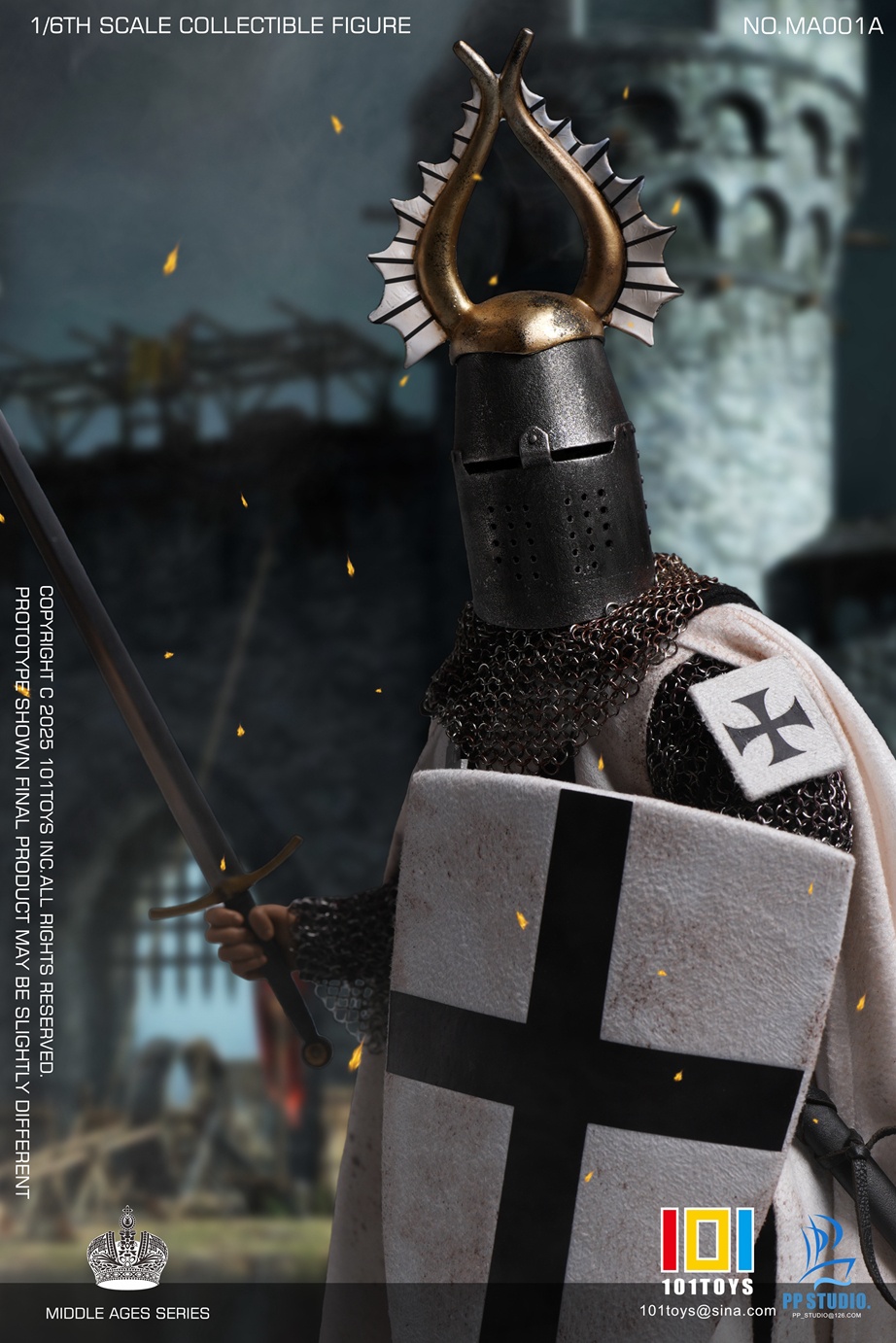  Artikelbild 2 des Artikels “1/6 NO.MA001A Medieval Teutonic Commander “