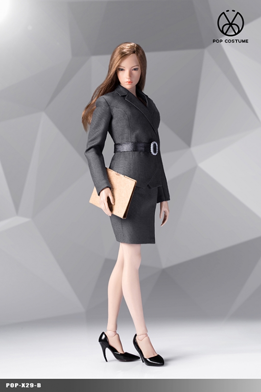  Product image 2 of the product “Office Lady Female Suit Set (Grey) 1/6 ”