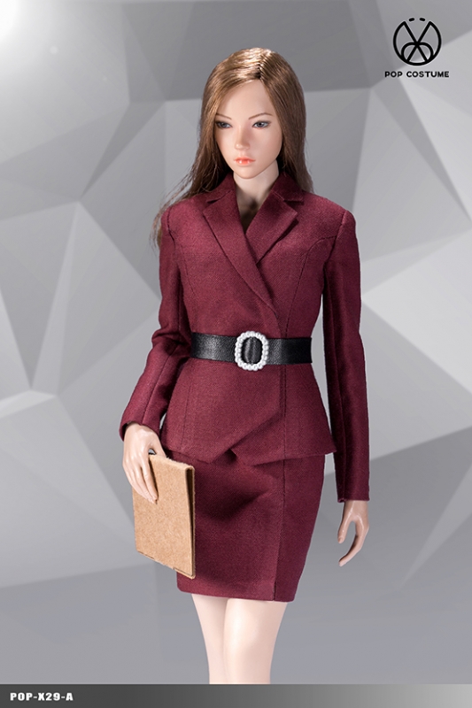  Product image 2 of the product “Office Lady Female Suit Set (Red)1/6 ”