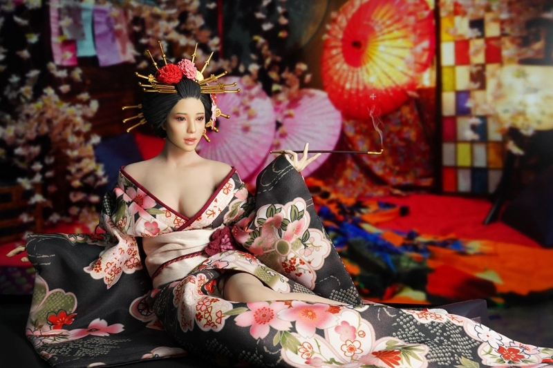  Artikelbild 2 des Artikels “Oiran Set mit Kopf 1:6 “