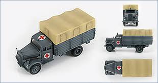  Product image 2 of the product “1:72 Opel Blitz, Ambulance Truck, Sanitar Abt.30, 30 Infanterie Divison, Russia 1941 ”