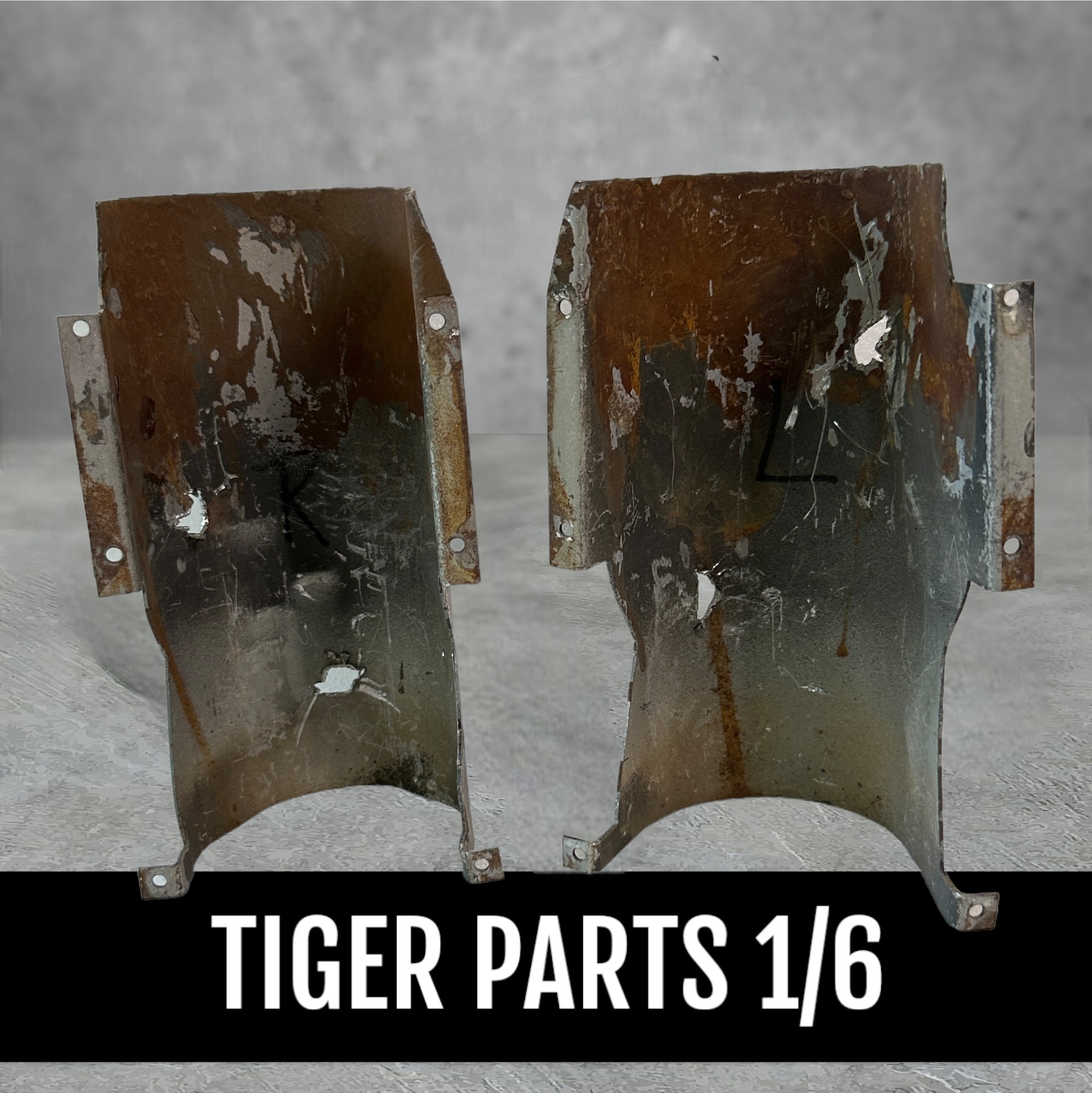  Product image 2 of the product “Tiger 1  Exhaustpipe cover 1/6 (2) ”