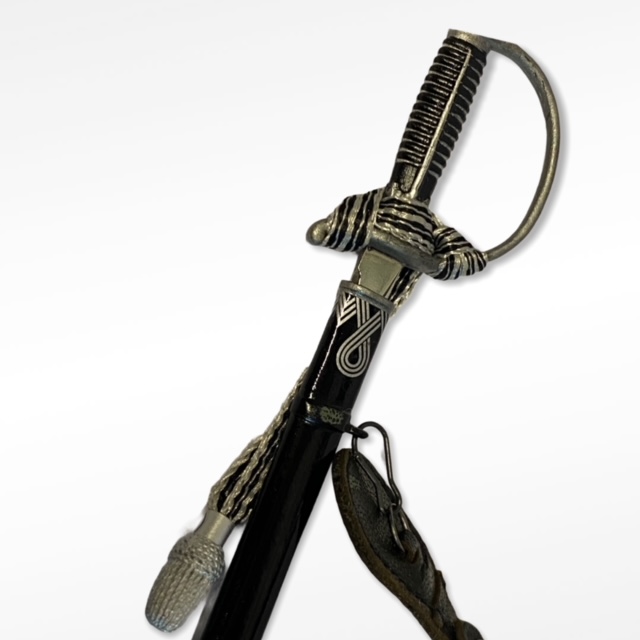  Product image 2 of the product “Parade Sword in Metal 1/6 mit Halter ”