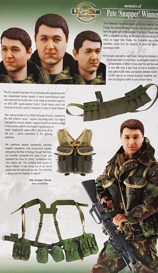  Product image 2 of the product “BRITISH ARMY-Pete Snapper Winner British SAS Trooper B Squadron ”