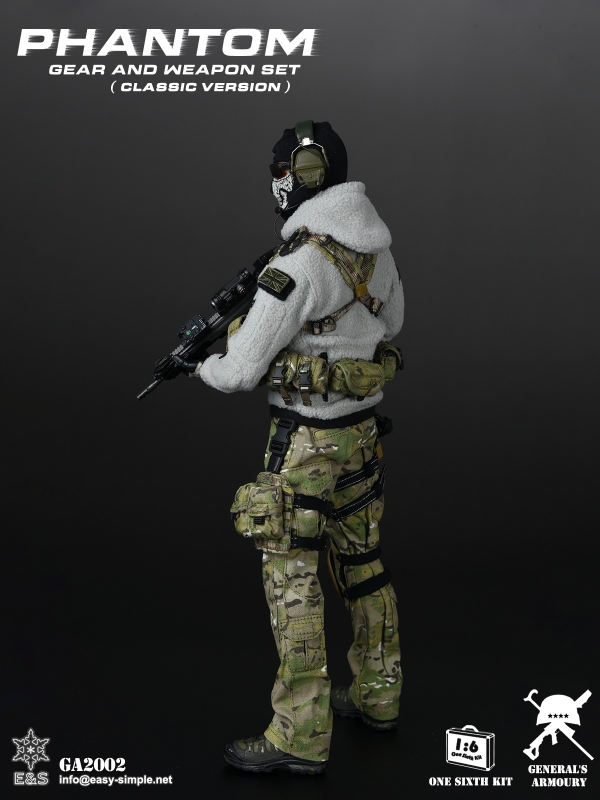  Product image 2 of the product “Phantom Gear And Weapon Set (Classic Version) 1/6 ”