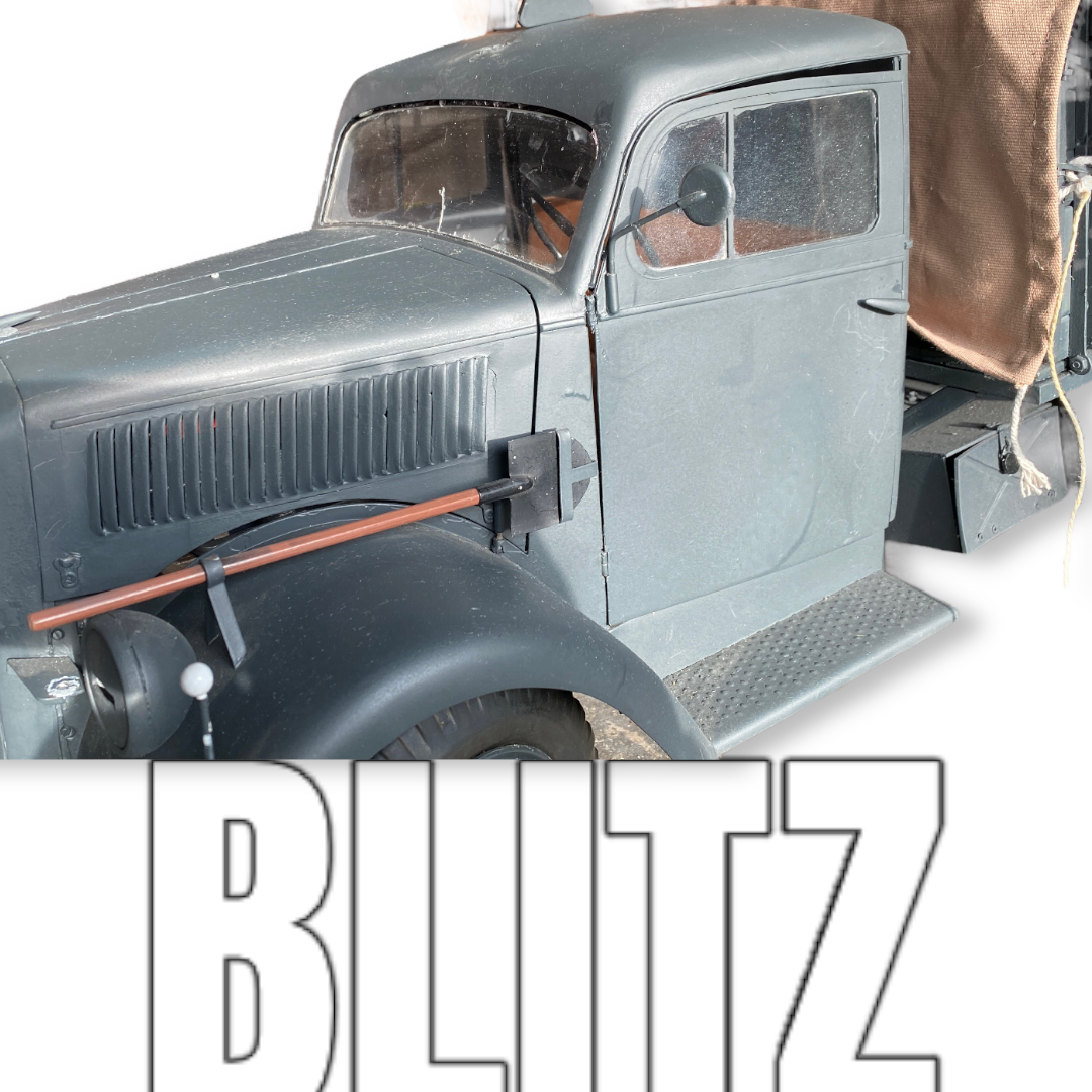  Artikelbild 2 des Artikels “Sd.Kfz.305 Opel Blitz 1:6 in Grau Metal ( Ausstellungsstück) “