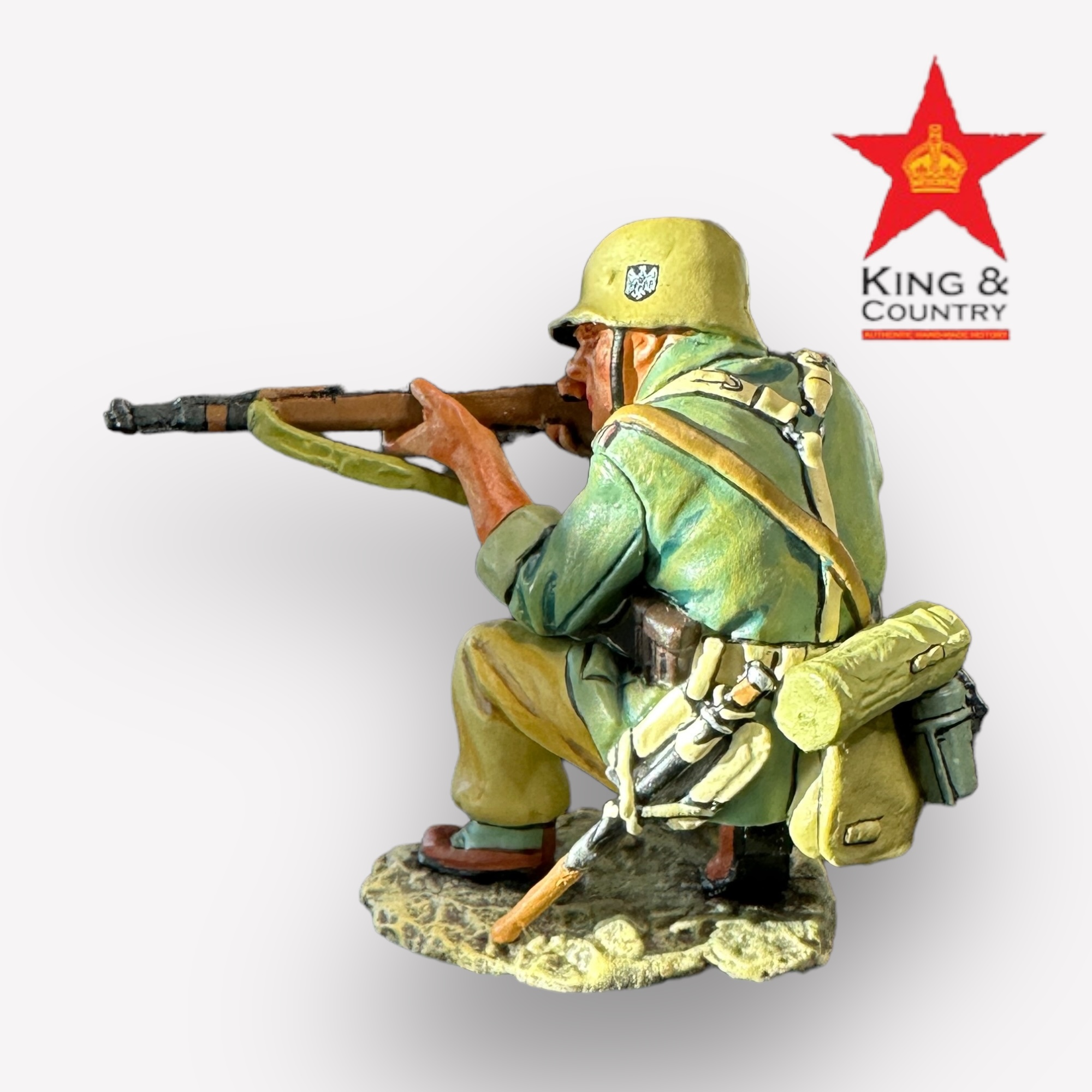  Artikelbild 2 des Artikels “Afrika Korps: kneeling, firing rifleman (No Original Box) “