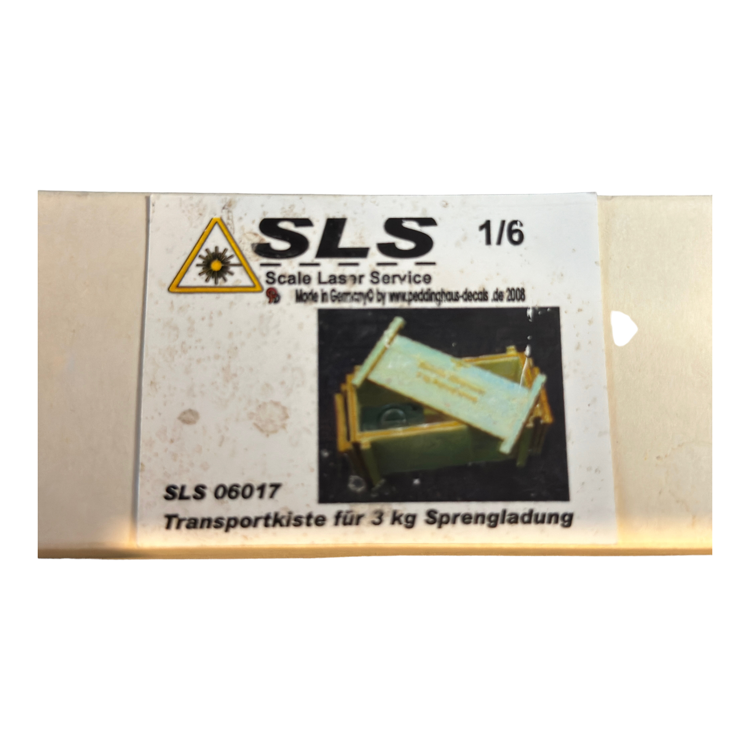  Product image 2 of the product “Transportkiste für 3 KG Sprengladung1/6 (Bausatz) ”