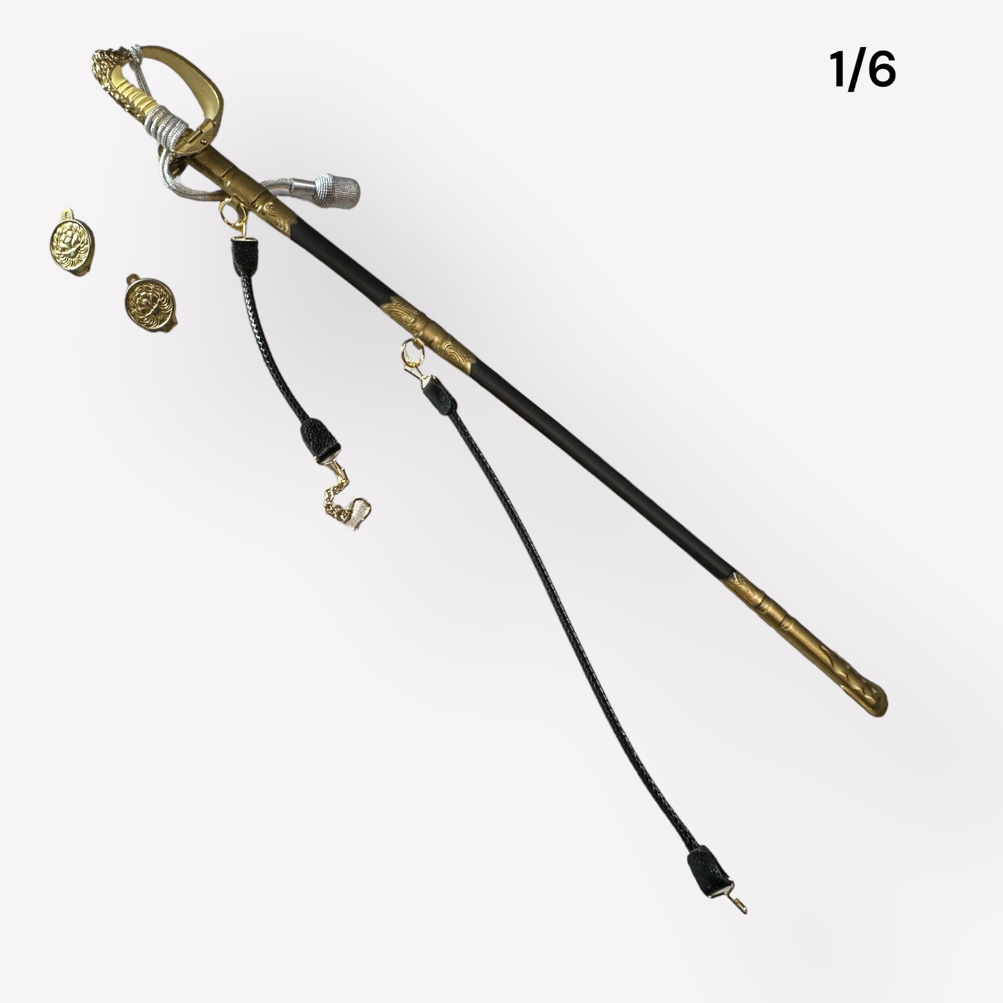  Product image 2 of the product “Grossadmiral Sword in Metal 1/6 mit Halter ”