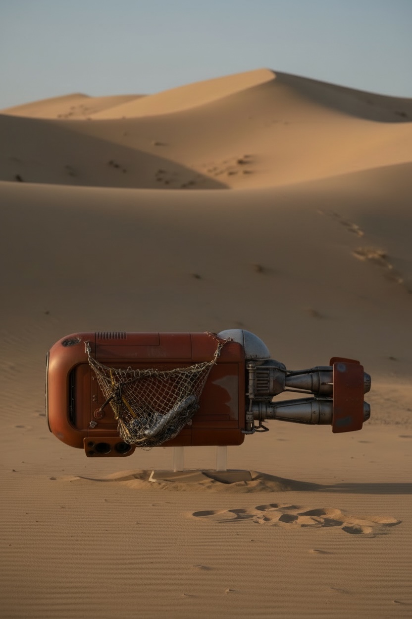  Product image 2 of the product “1/6 scale Sand Speeder from JazzInc Dioramas (DX Version) ”