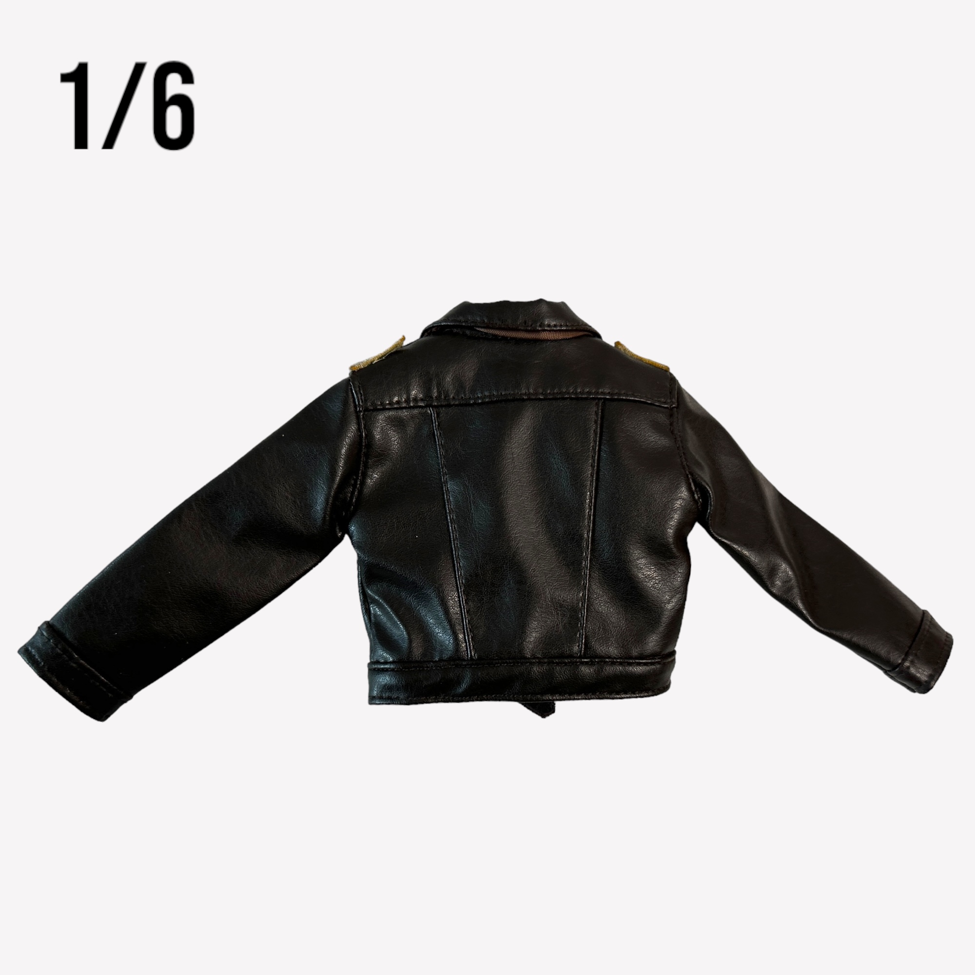  Product image 2 of the product “German Pilot Jacket brown leather 1/6 ”