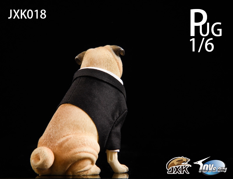  Product image 2 of the product “Frank Pug Dog (Black)  1/6 ”