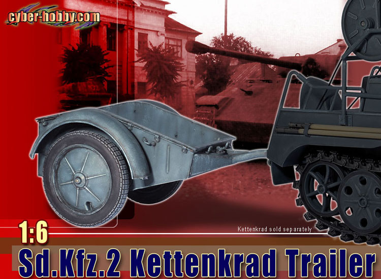  Artikelbild 2 des Artikels “Anhänger Kettenkrad Sd.Kfz.2 1:6 “