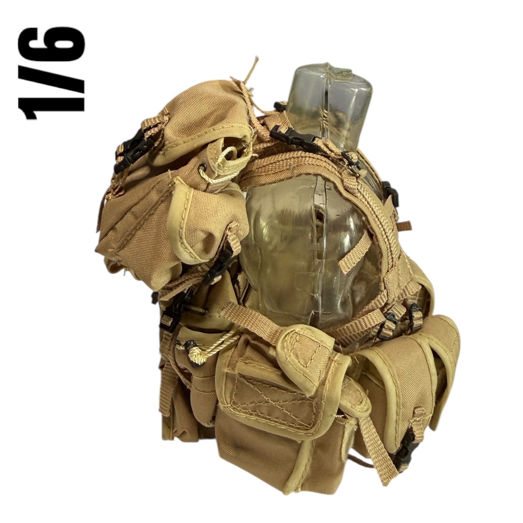  Product image 2 of the product “1:6 Omega EOD Vest (Tan) Full Gear ”