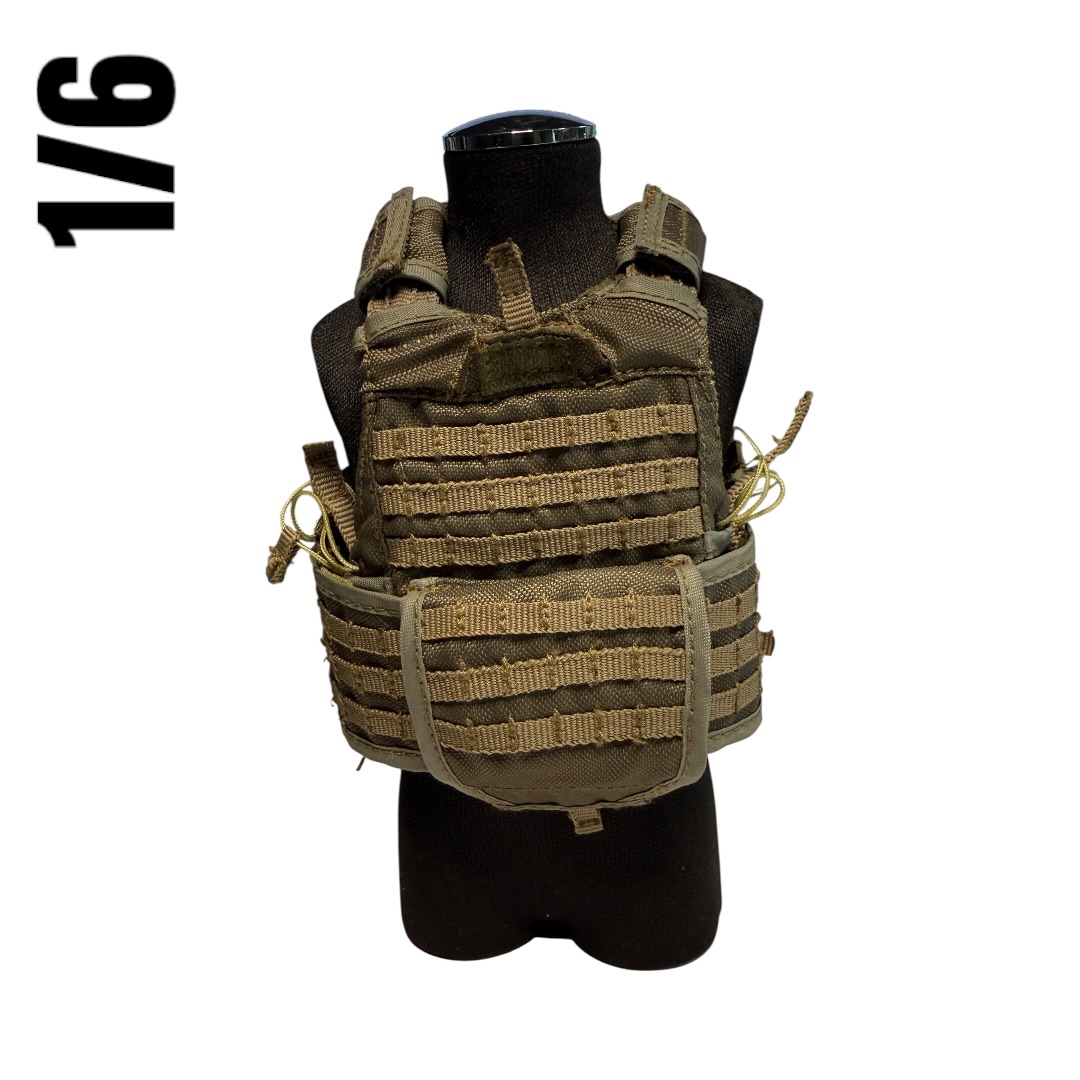  Product image 2 of the product “1:6  Tactical Vest Tan (Detailed) ”