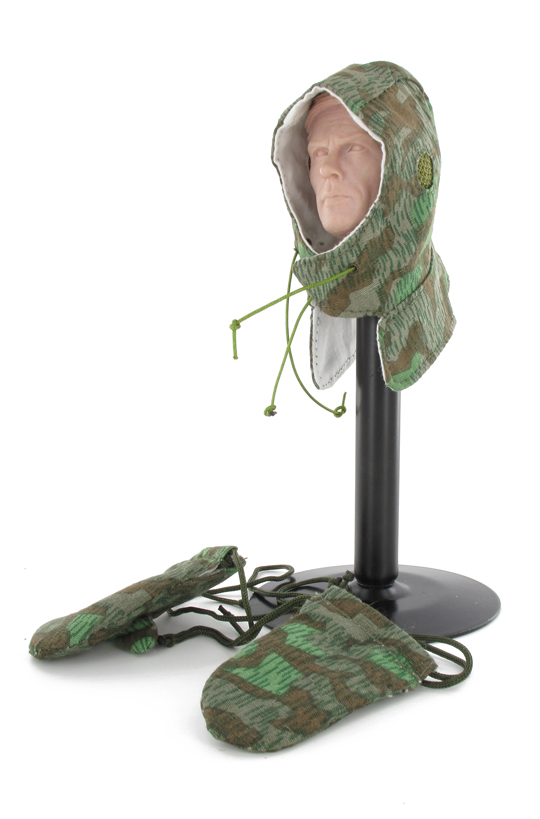 Product image 2 of the product “Fully reversible splinter inner hood and mittens 1/6 ”