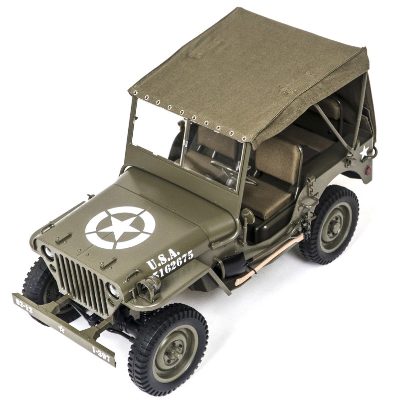  Artikelbild 2 des Artikels “1:6 Canvas Top vor MB Jeep “
