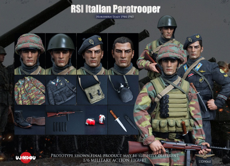  Artikelbild 2 des Artikels “RSI Italian Paratrooper - Northern Italy 1944-1945 - in 1/6 scale “