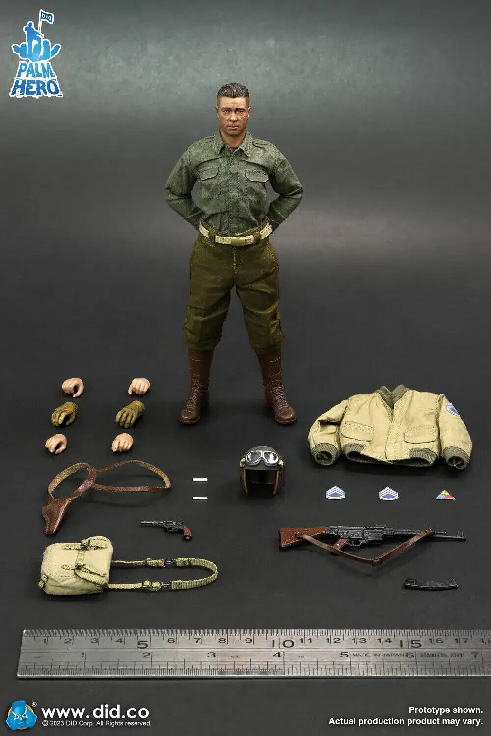  Artikelbild 2 des Artikels “1:12 Palm Hero Series 2nd Armored Division “Hell On Wheels” – SSGT Donald figure “