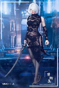  Product image 2 of the product “MISS Lace Cheongsam Set - in 1/6 scale blk ”