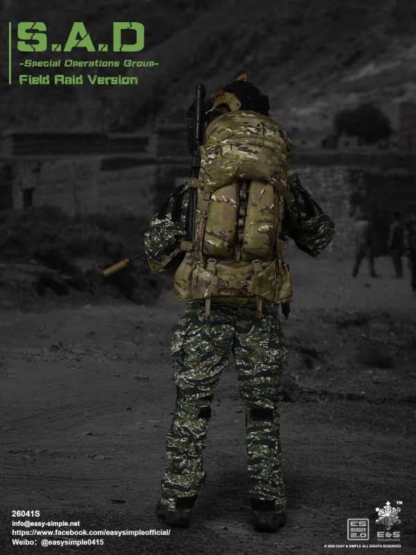  Product image 2 of the product “S.A.D Special Operations Group - Field Raid Version (Exclusive Woodland Version) ”
